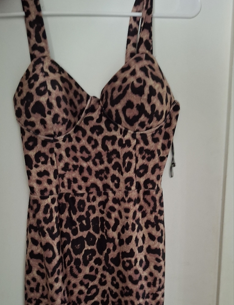 Leopard Print Bodycon Dress